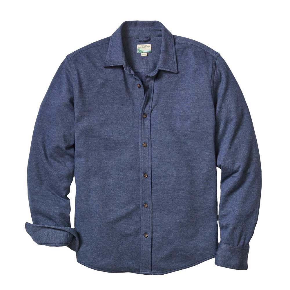 Men's Pacifica Stretch Shirt - Indigo