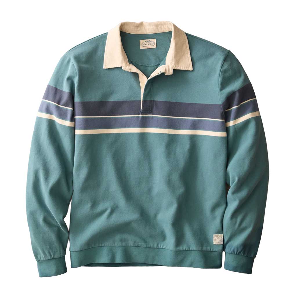 Men's Sueded Rugby Polo - Hydro