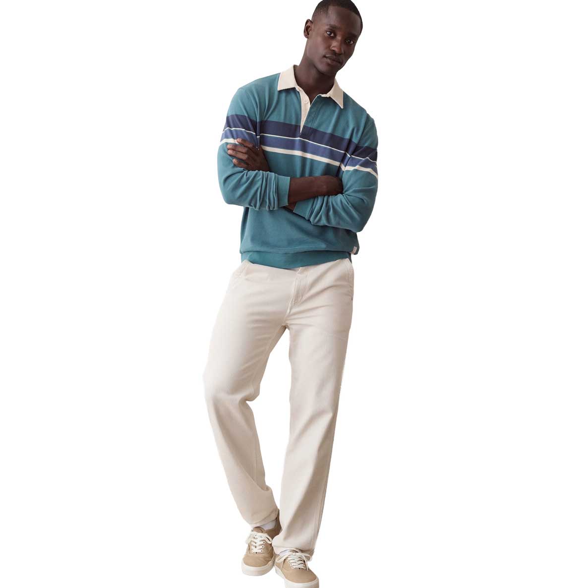 Men's Sueded Rugby Polo - Hydro