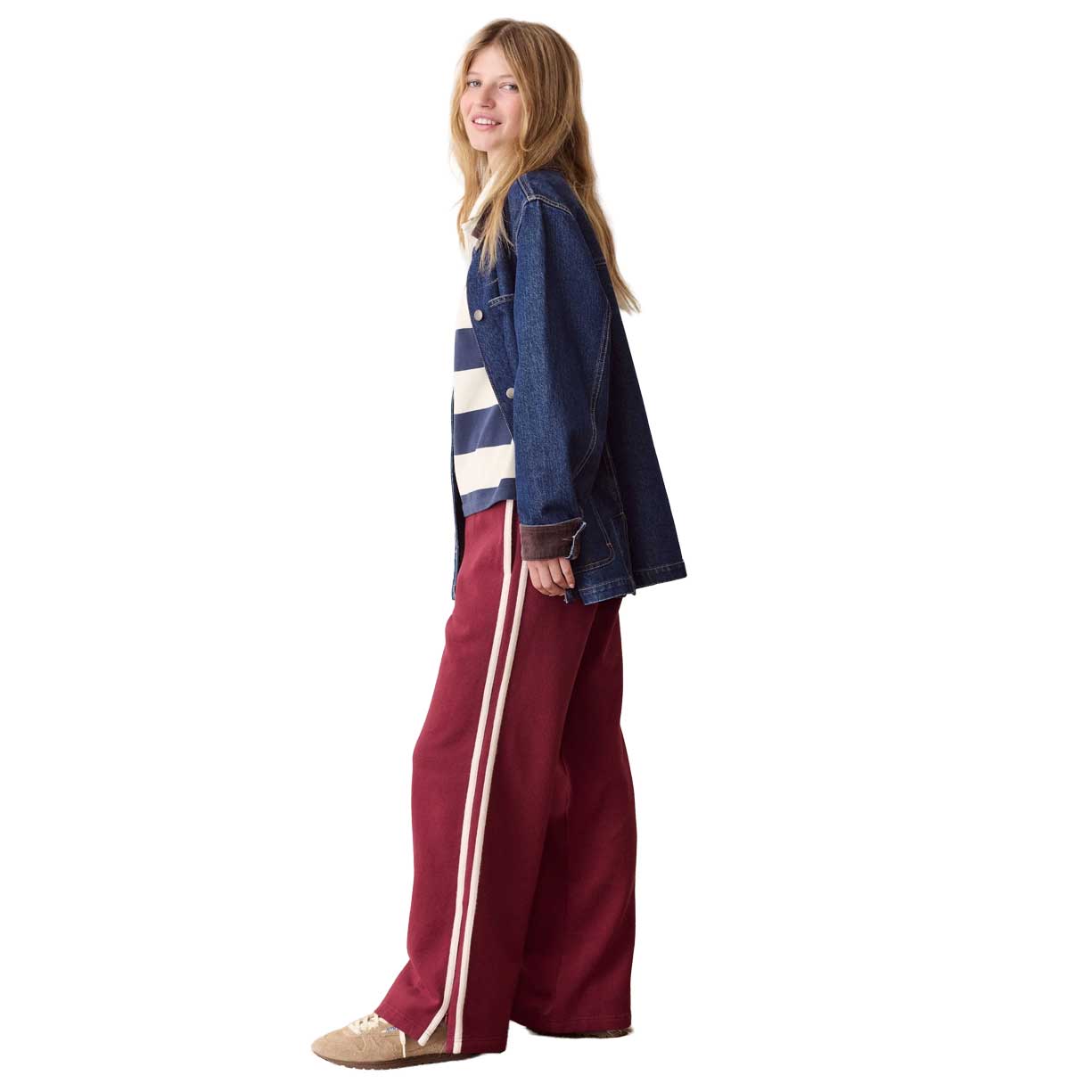 Women's Cloud 9 Fleece Track Pant - Cabernet