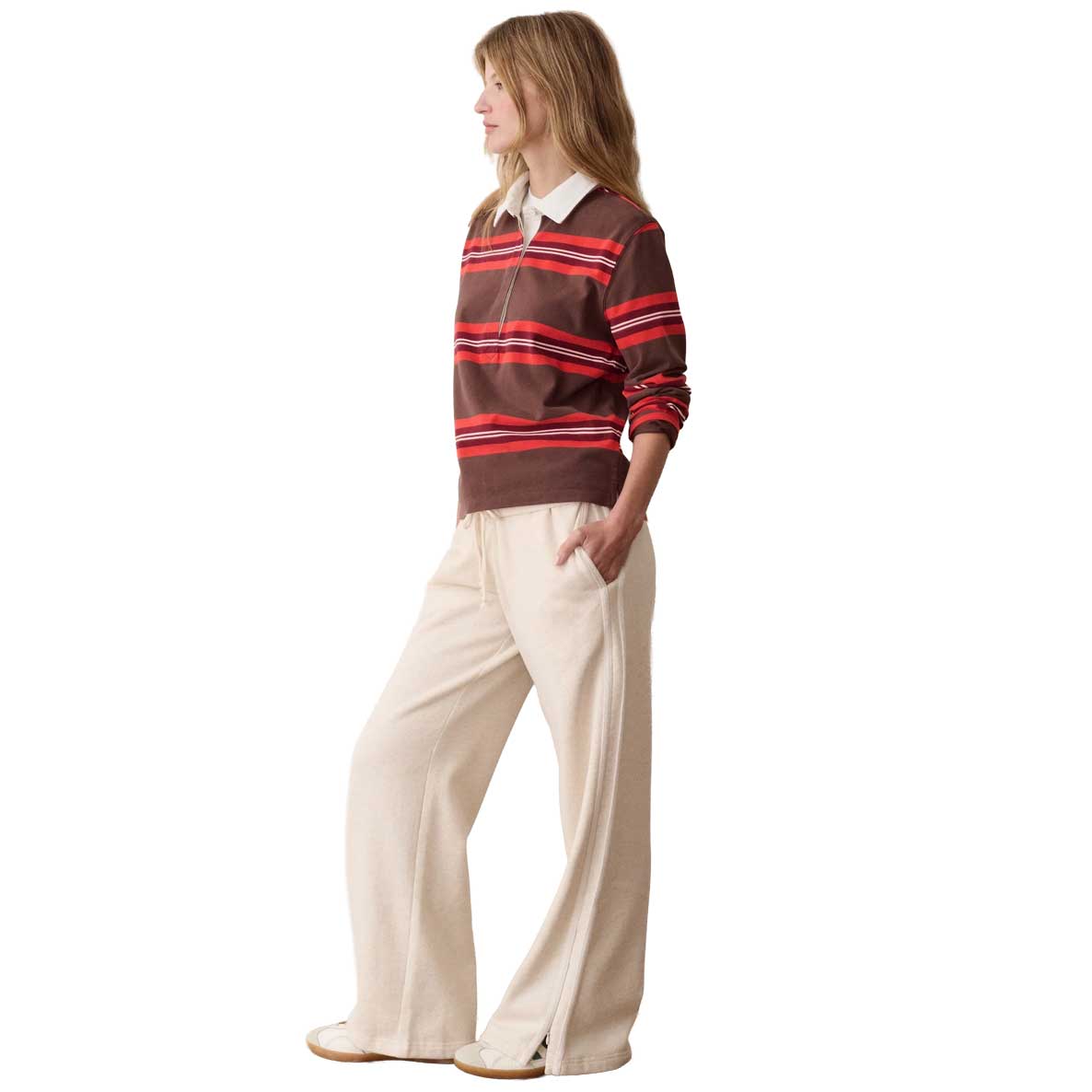 Women's Cloud 9 Fleece Track Pant - Oatmeal