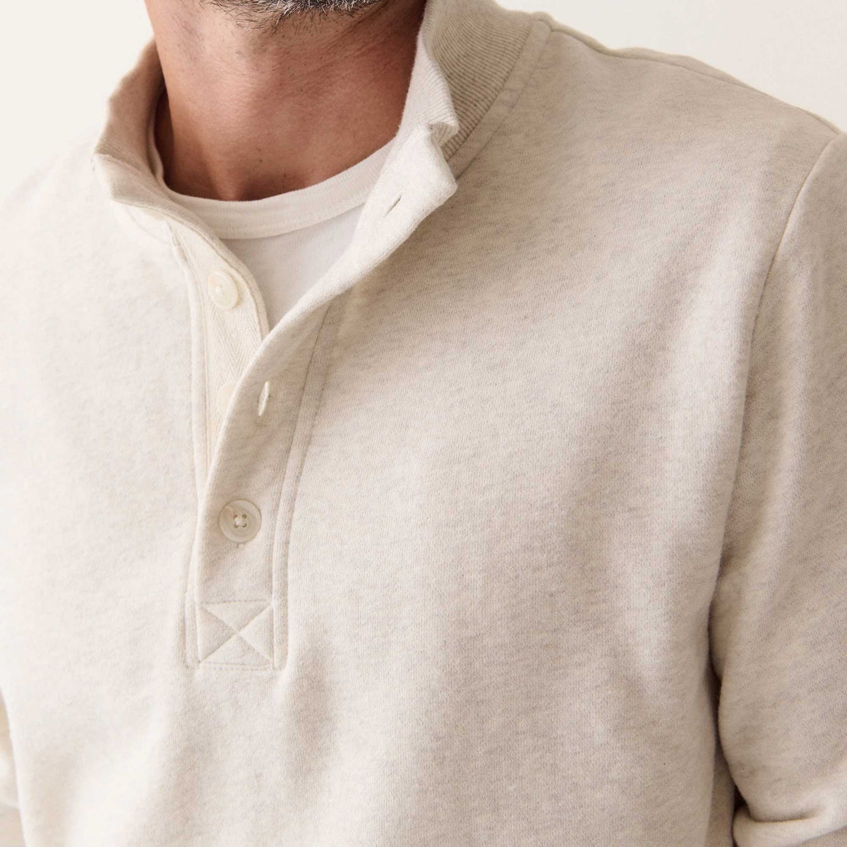 Men's Cloud 9 Clayton Pullover - Oatmeal