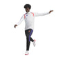 F50 Hyperfast League FG Soccer Cleat - Ftwr White/Solar Purple/Solar Turbo - Regular (D)
