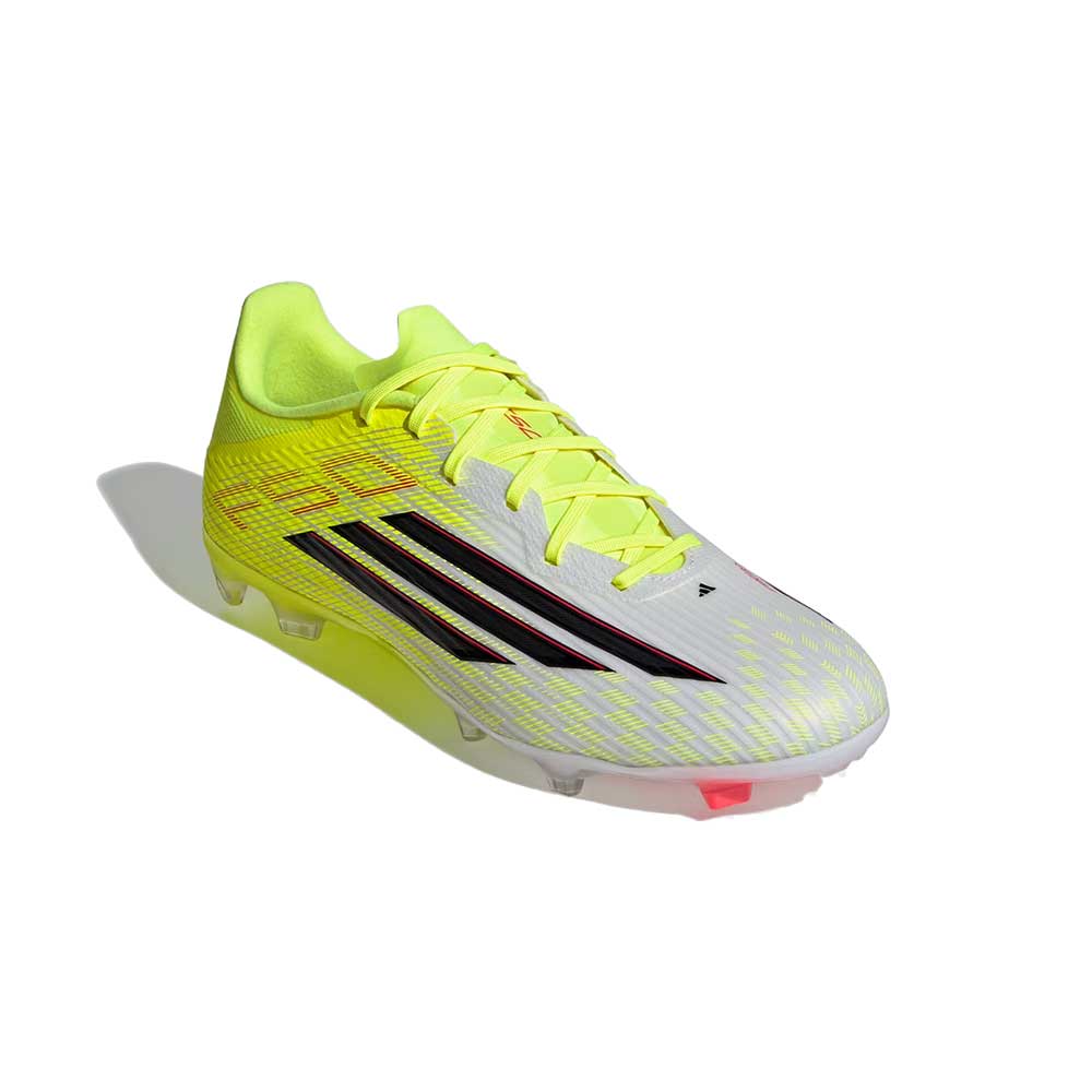 F50 League FG/MG Soccer Cleat - Team Solar Yellow 2/Core Black/Lucid Red - Regular (D)