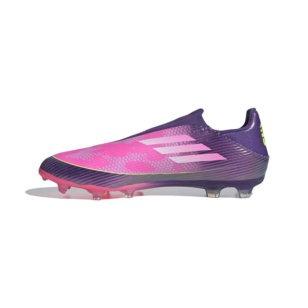 Men's F50 League LL FG/MG Lamine Soccer Cleat -  Purple/White - Regular (D)
