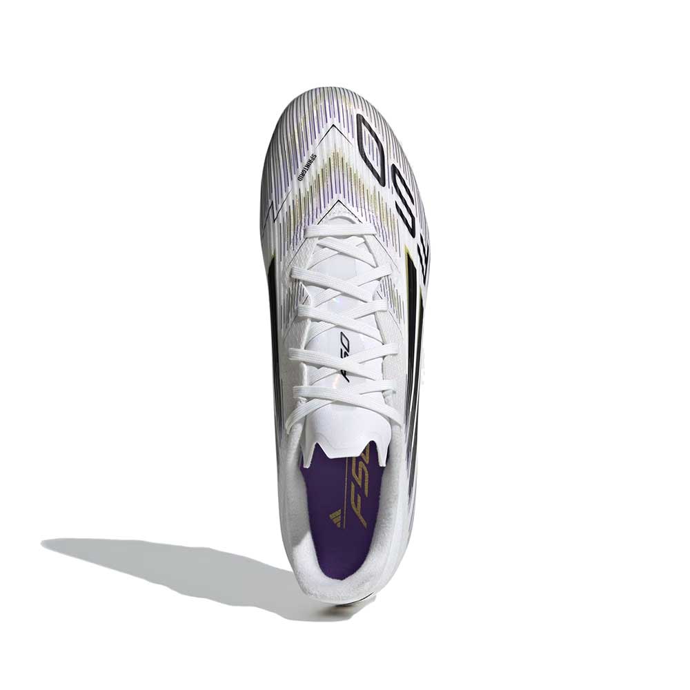 F50 FG/MG - Ftwr White/Core Black/Gold Met