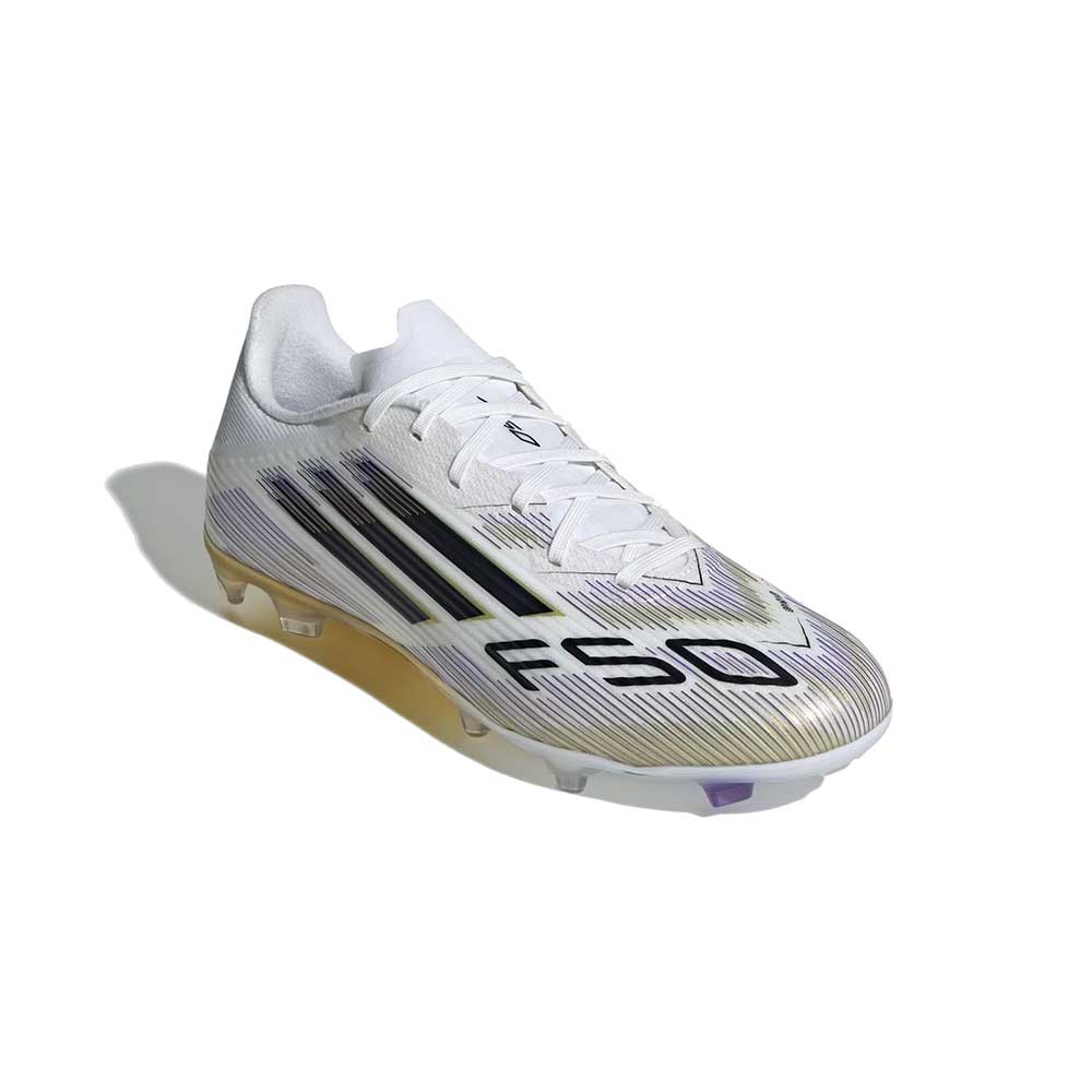F50 FG/MG - Ftwr White/Core Black/Gold Met