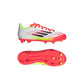 JR F50 League FG Soccer Cleat - Cloud White/Core Black/Solar Yellow - Regular (D)