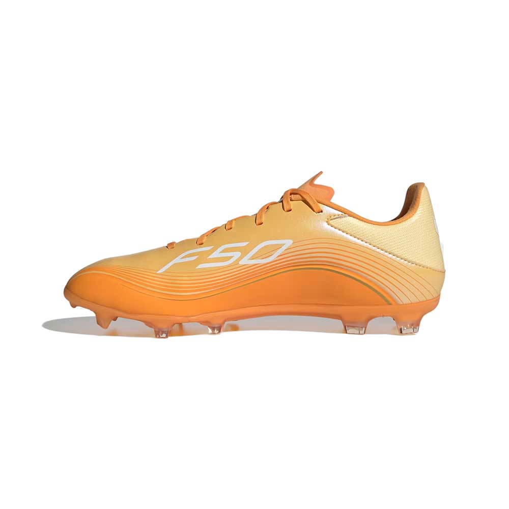 F50 Messi League FG/MG Soccer Cleat - Icta/Gold Met/Puta - Regular (D)