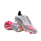 Men's F50 Messi Elite FG Soccer Cleat - Cloud White/Lucid Red/Silver Metallic - Regular (D)