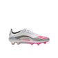Men's F50 Messi Elite FG Soccer Cleat - Cloud White/Lucid Red/Silver Metallic - Regular (D)