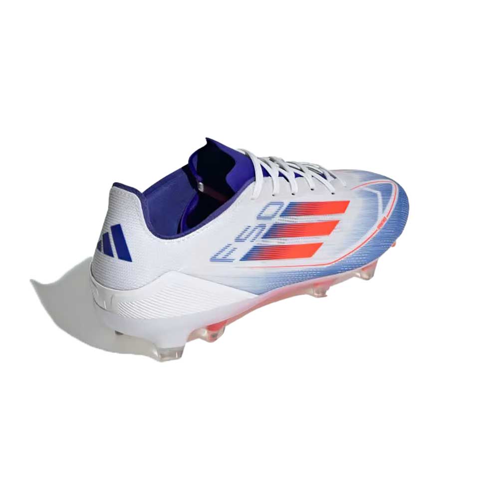 F50 Pro FG Soccer Cleats - Cloud White/Solar Red/Lucid Blue - Regular –  Gazelle Sports