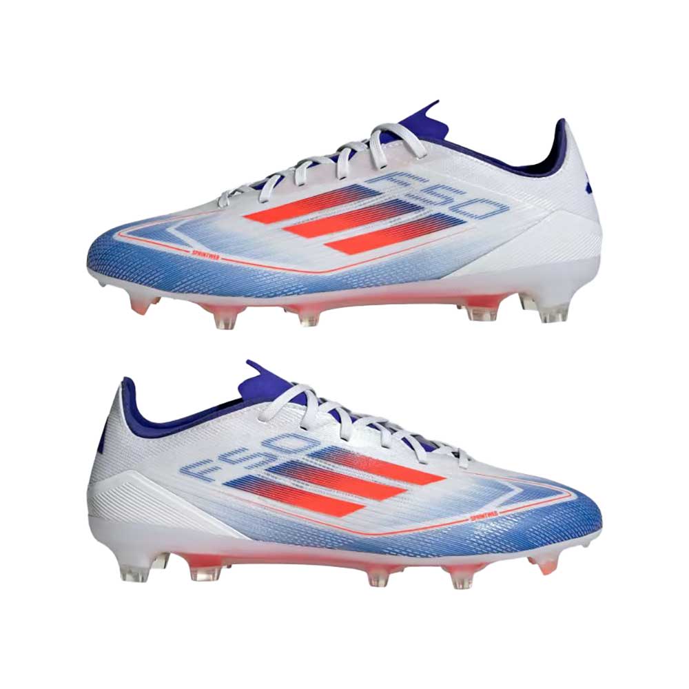 Blue and red soccer cleats sales