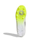 Women's F50 Spark Fusion League FG/AG Soccer Cleat - Footwear White/Iron Met/Hireye - Regular (B)