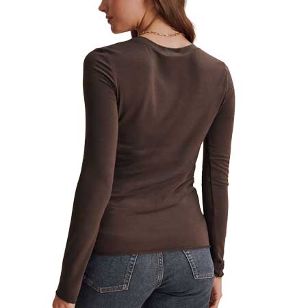 Women's Bamboo Long Sleeve - Java