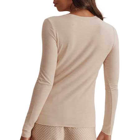 Women's Bamboo Long Sleeve - Wheat Heather