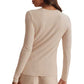 Women's Bamboo Long Sleeve - Wheat Heather