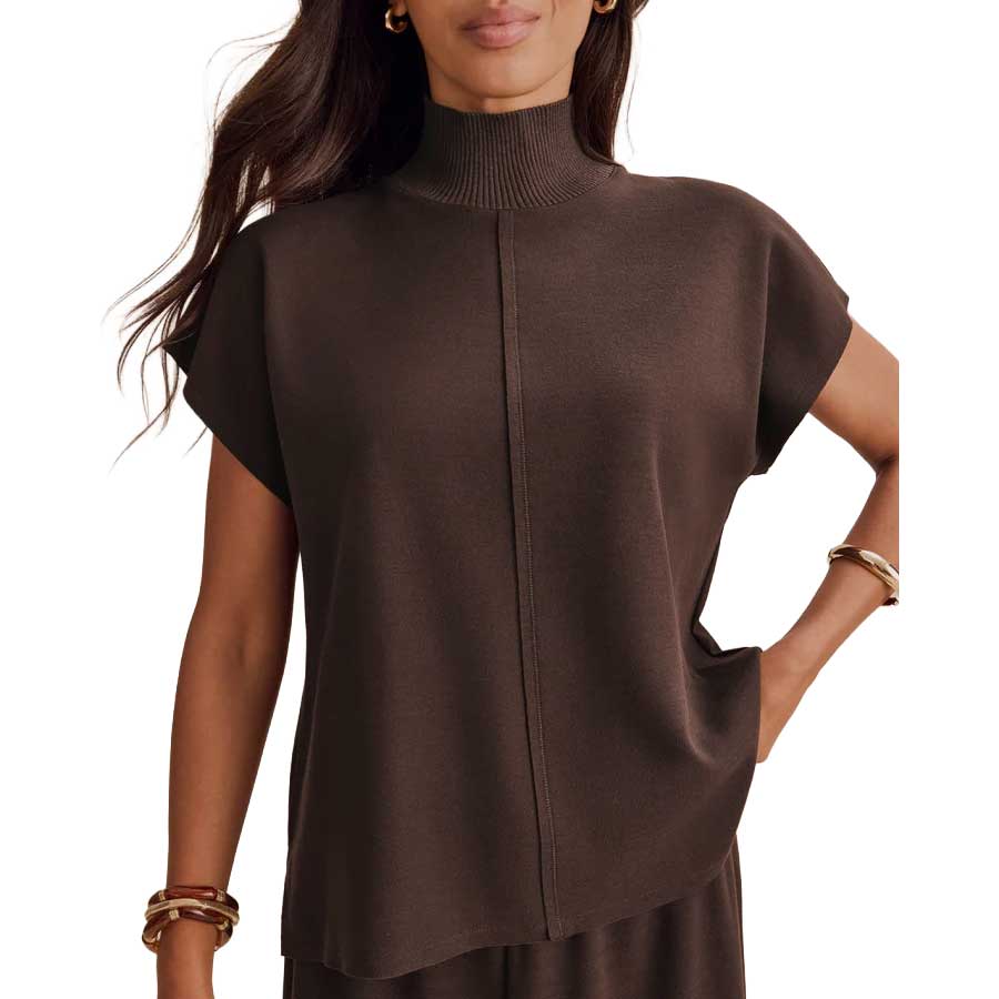 Women's Winslow Mockneck Pullover - Java