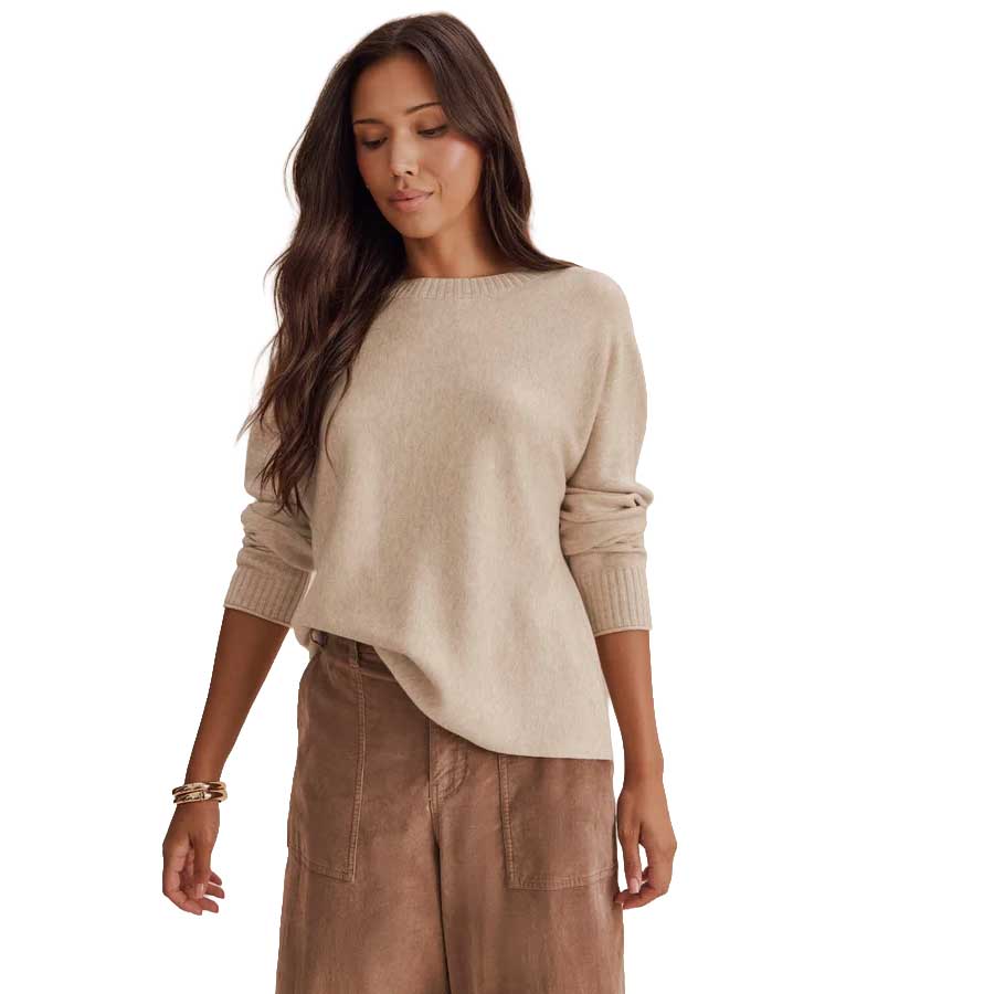 Women's Georgie Pullover Sweater - Wheat Heather