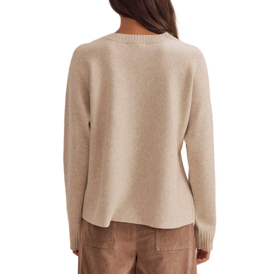 Women's Georgie Pullover Sweater - Wheat Heather