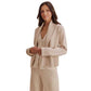 Women's Aria Sweater Open Jacket - Wheat
