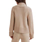 Women's Aria Sweater Open Jacket - Wheat