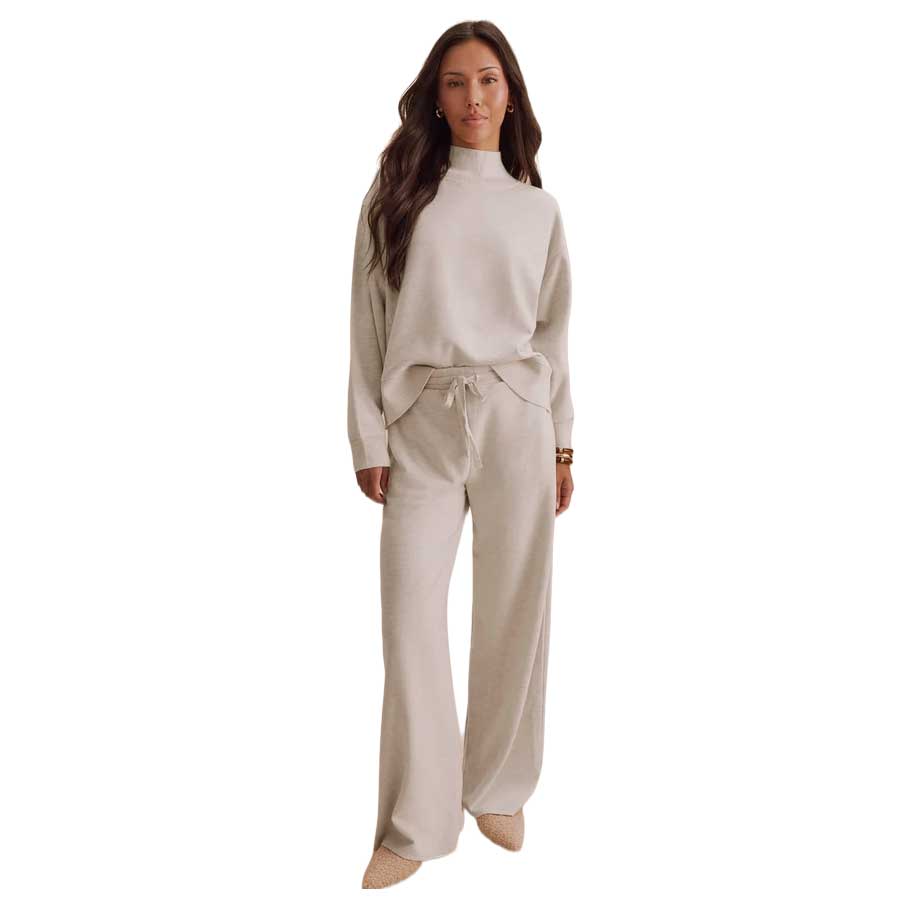 Women's Winslow Long Sleeve Mockneck - Pale Oak Heather