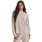 Women's Winslow Long Sleeve Mockneck - Pale Oak Heather