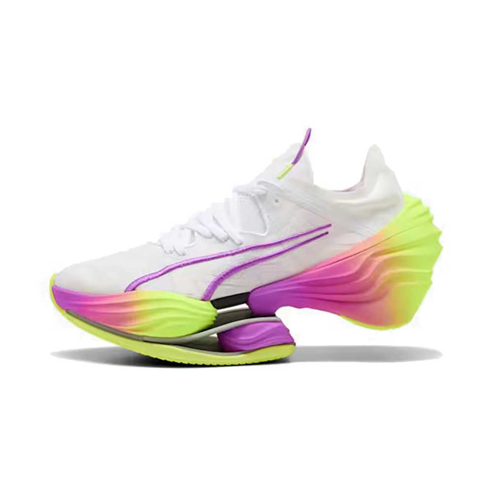 Men's Fast-RB Nitro Elite LD - Puma White/Yellow Alert/Pure Magenta - Regular (D)