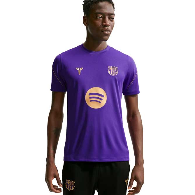 FCB DF Away Strike Top - Field Purple/Elemental Gold/Black