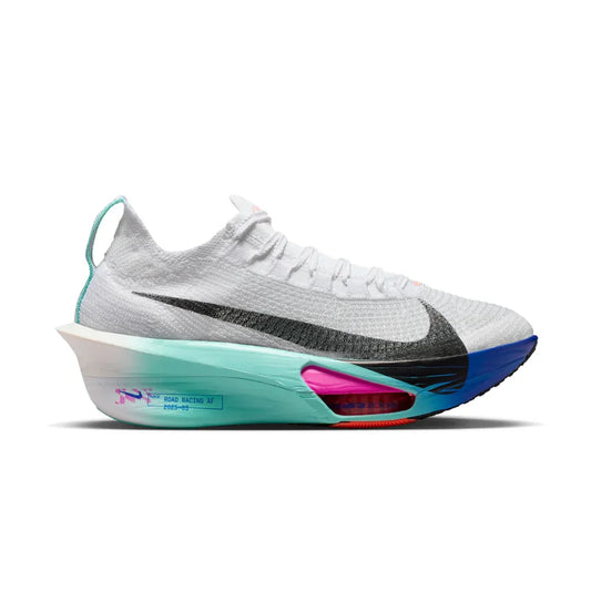 Men's Nike Alphafly 3 Running Shoe - White/Black/Hyper Turquoise/Concord - Regular (D)