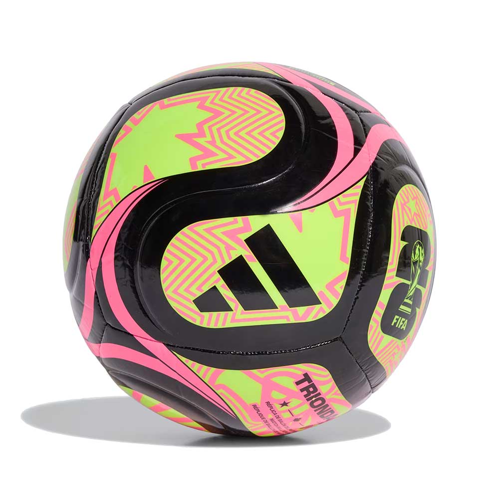WC Club Soccer Ball - Black/Lucid Lemon/Lucid Pink
