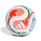 WC Club Soccer Ball - White/Viv Red/Glo Blue