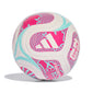 WC Club Soccer Ball - White/Flash Aqua/Shock Pink
