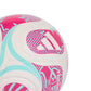WC Club Soccer Ball - White/Flash Aqua/Shock Pink