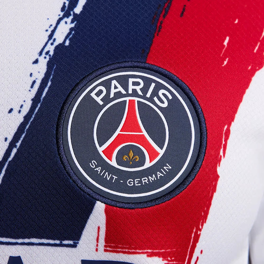 Paris Saint-Germain DF Away Stadium Jersey - White/Midnight Navy