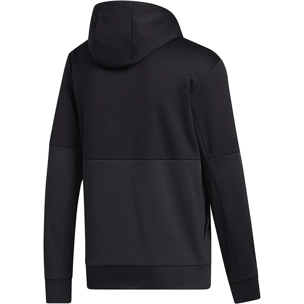 adidas Men's Team Issue Pullover Hooded Sweatshirt - Black