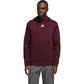 adidas Men's Team Issue Pullover Hooded Sweatshirt - Burgundy