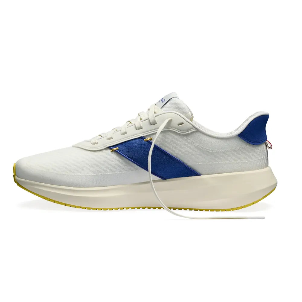 All Gender Eliot Runner Running Shoe - Light Gray/Royal/Ivory - Regular (D)