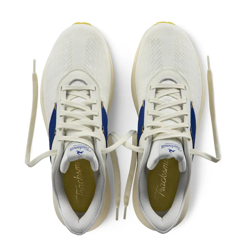 All Gender Eliot Runner Running Shoe - Light Gray/Royal/Ivory - Regular (D)