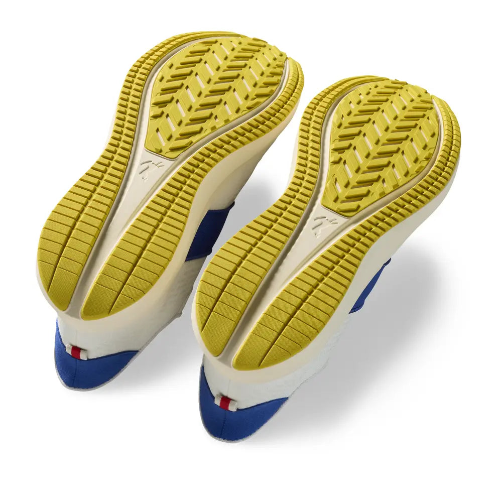 All Gender Eliot Runner Running Shoe - Light Gray/Royal/Ivory - Regular (D)