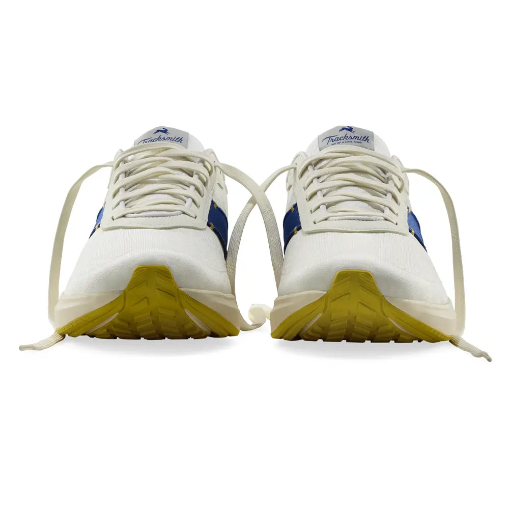 All Gender Eliot Runner Running Shoe - Light Gray/Royal/Ivory - Regular (D)