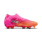 Future 9 Ultimate FG/AG Soccer Cleat - Poison Pink/Sun Stream/Bright Aqua - Regular (D)