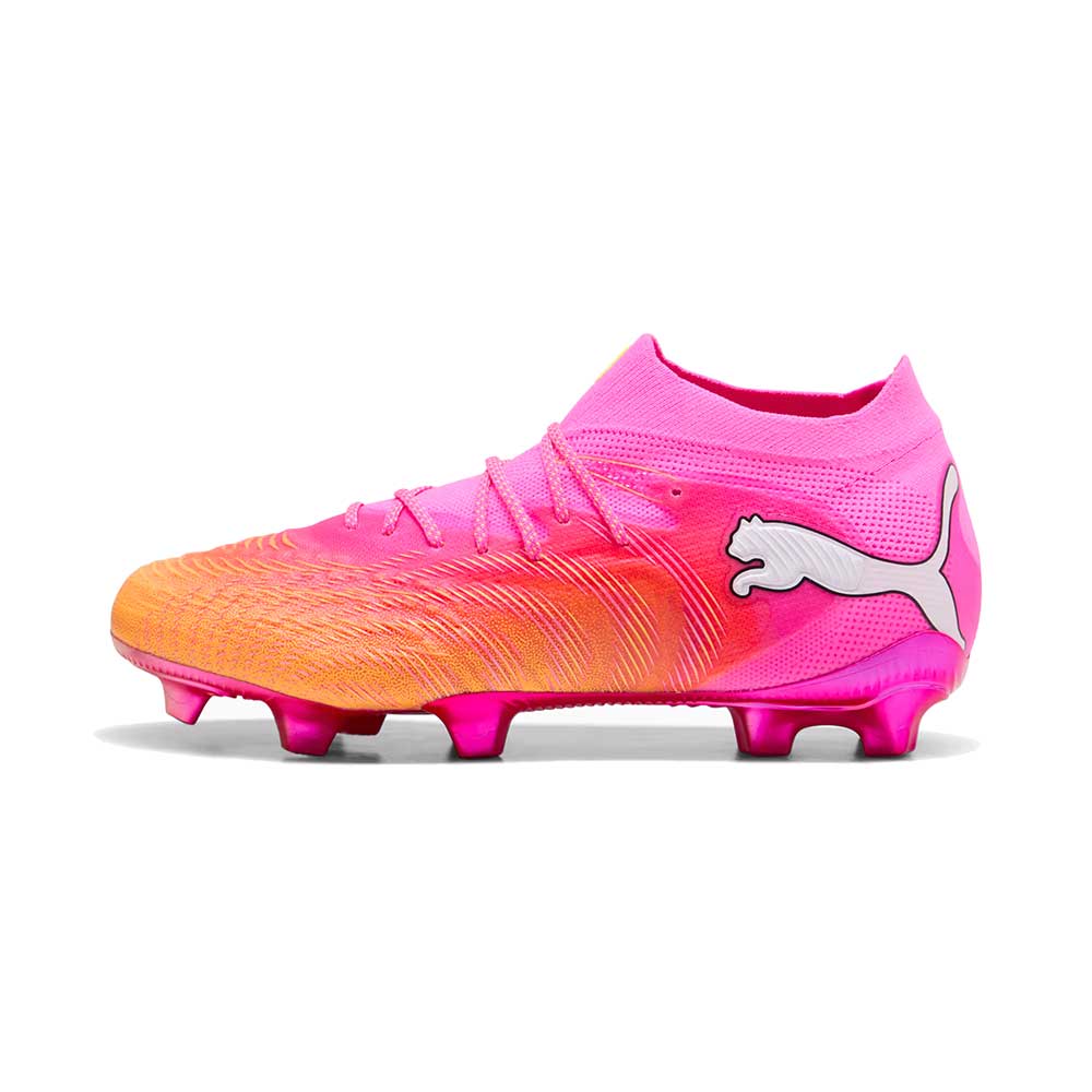 Future 9 Ultimate FG/AG Soccer Cleat - Poison Pink/Sun Stream/Bright Aqua - Regular (D)