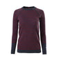 Women's Brighton Base Layer - Navy/Racing Red Stripe