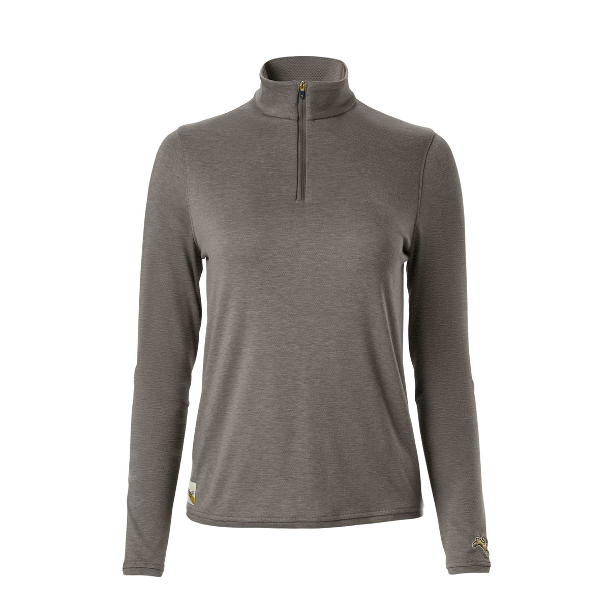 Women's Session 1/4 Zip - Brushed Nickel