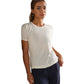 Women's Featherweight Rib Tee - Ivory