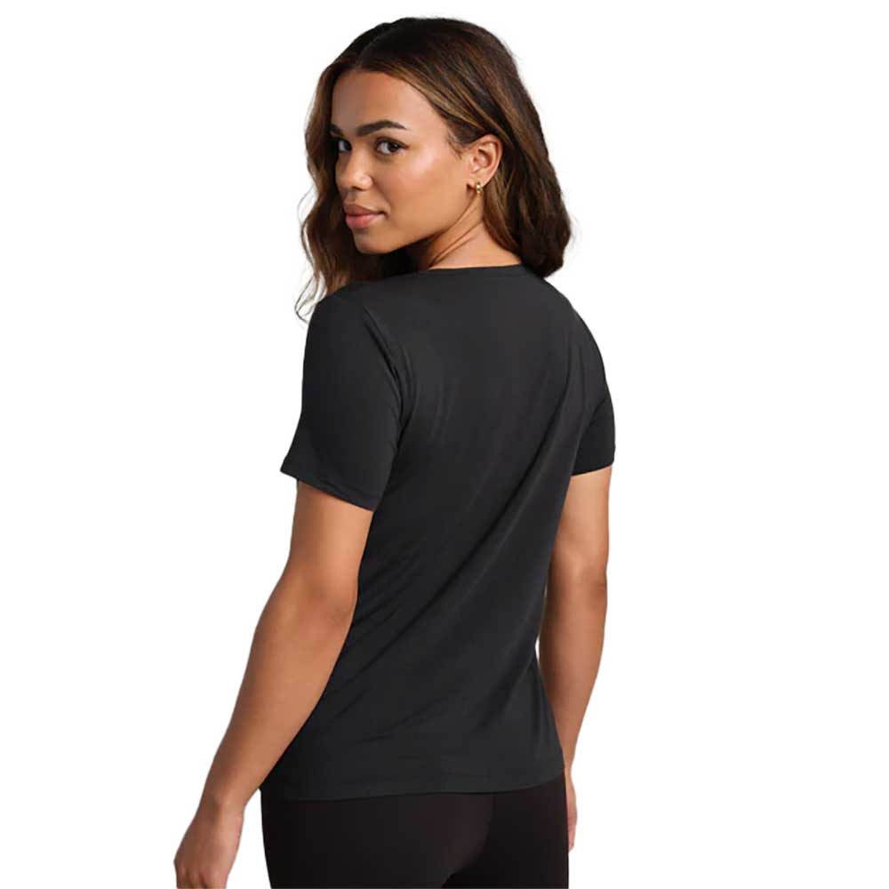 Women's Featherweight Rib Tee - Pure Black