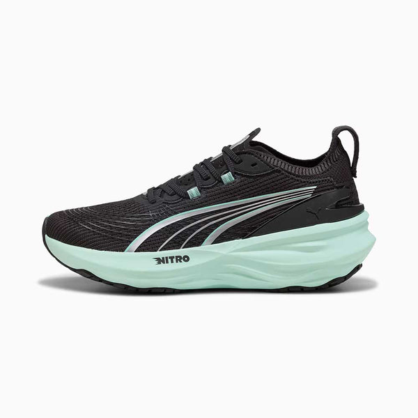 W ForeverRun Nitro 2 (B) - PUMA Black/Mint Melt – Gazelle Sports