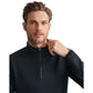 Men's Founders Golf 1/4 Zip - Black